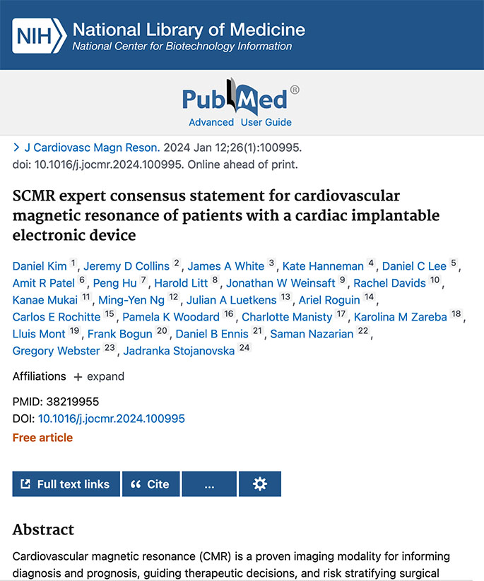 SCMR expert consensus statement for cardiovascular magnetic resonance of patients with a cardiac implantable electronic device 